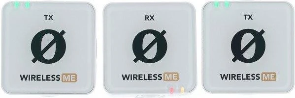 микрофонная радиосистема камеры, для смартфона Rode WIreless Me Dual White WIMEDUALW - Зображення 3