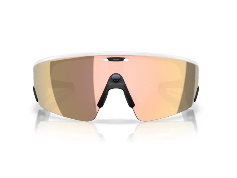 OAKLEY Meta Vanguard AI Glasses White Frame | Prizm Rose Gold Lenses (OW8001-0852) - Изображение 1