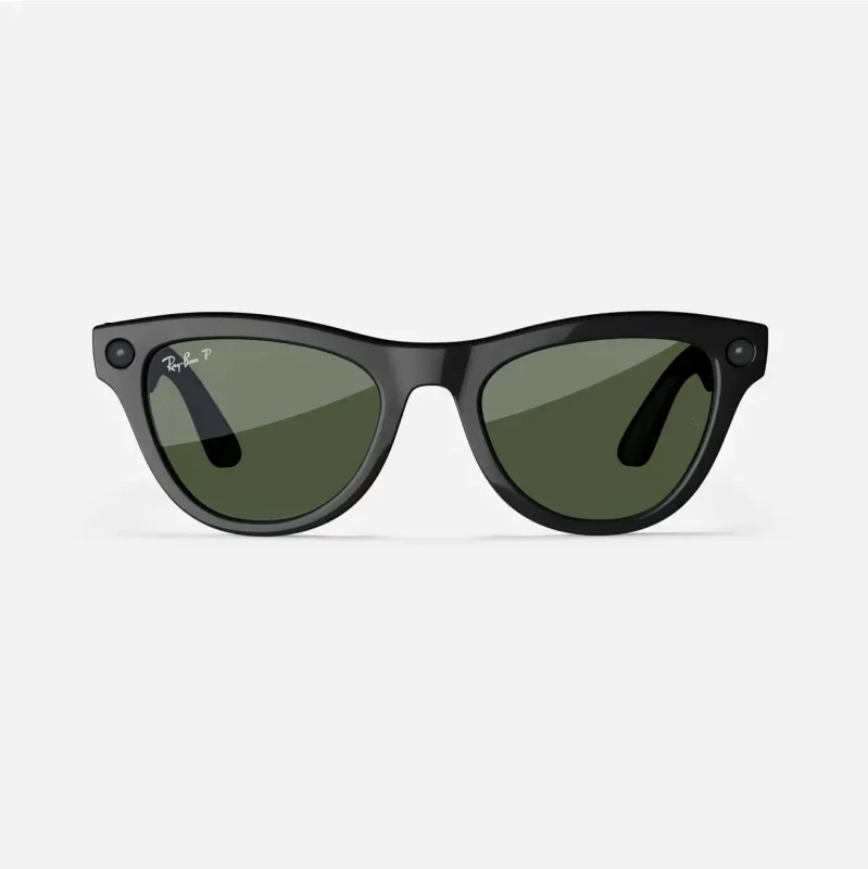 Ray-Ban Meta Skyler Standard - Shiny Black / G-15 Green (RW4010 601/71 52-20) - Изображение 1