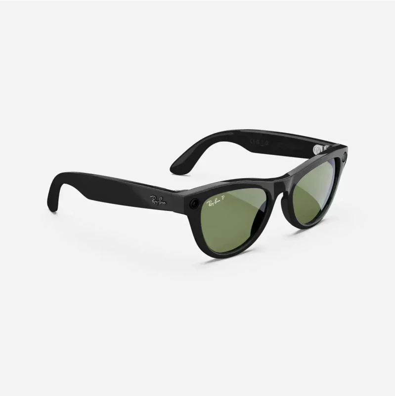 Ray-Ban Meta Skyler Standard - Shiny Black / G-15 Green (RW4010 601/71 52-20) - Изображение 3