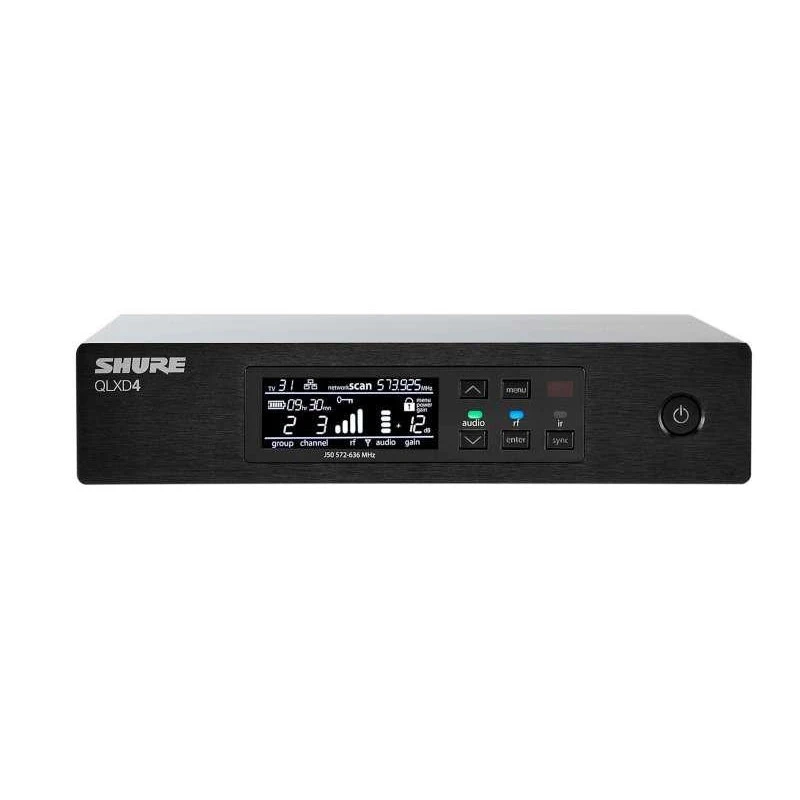 Приемник радиосистемы Shure QLXD4 - Зображення 2