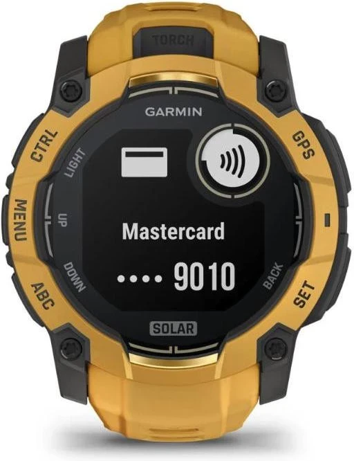 Смарт-часы Garmin Instinct 3 50mm Solar Sunburst with Sunburst/Gray Band (010-02935-02/42) - Изображение 5
