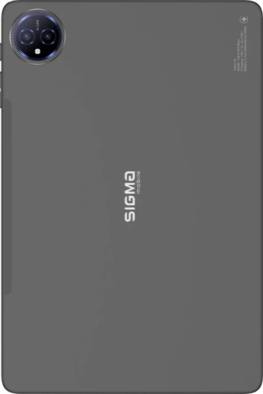 Sigma Tab A1035 Basic 10.1 6/128GB 4G Dark Grey (4827798966112) (UA) - Зображення 1
