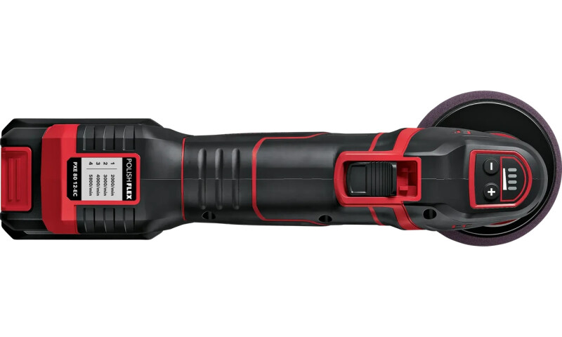 Аккумуляторная полировальная машина FLEX PXE 80 12-EC/2.5 SET 12V - Зображення 3