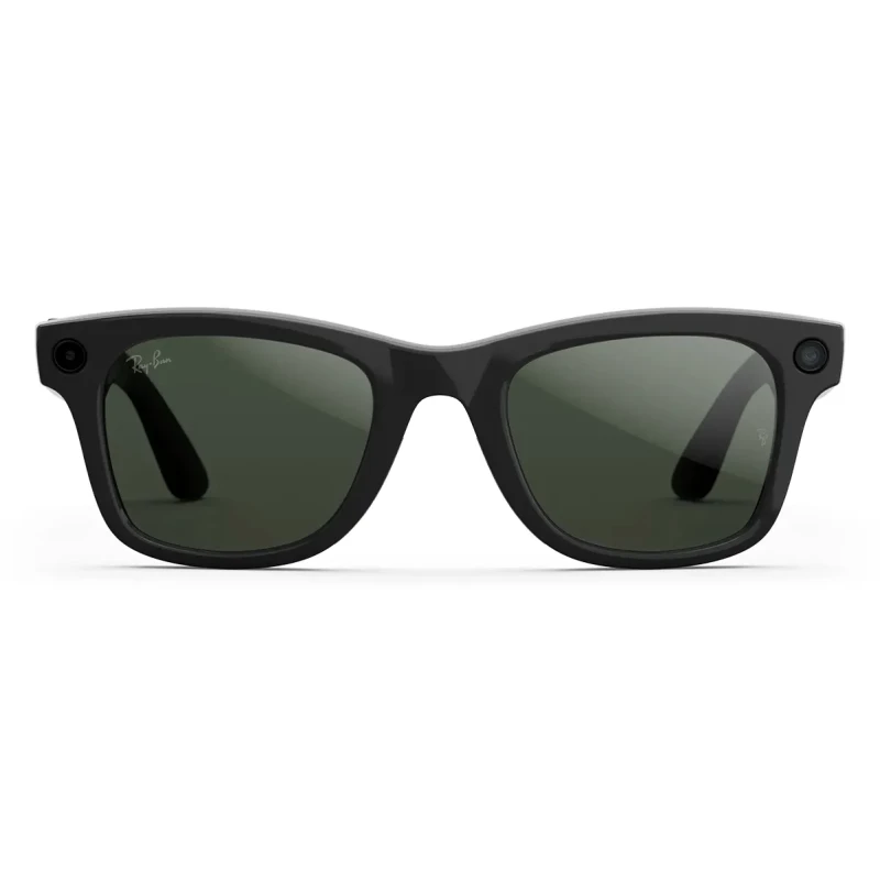 Ray-Ban Meta Wayfarer Gen2 Stand.Shiny Black Frame/Clear to Graphite Green Transit.Lens. (RW4012 601/1M 50-22) - Изображение 1