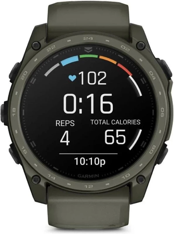 Смарт-часы Garmin tactix 8 - 51 mm AMOLED Cerakote Olive w. Applied Ballistics Ultralight (010-04553-11/10) - Зображення 3