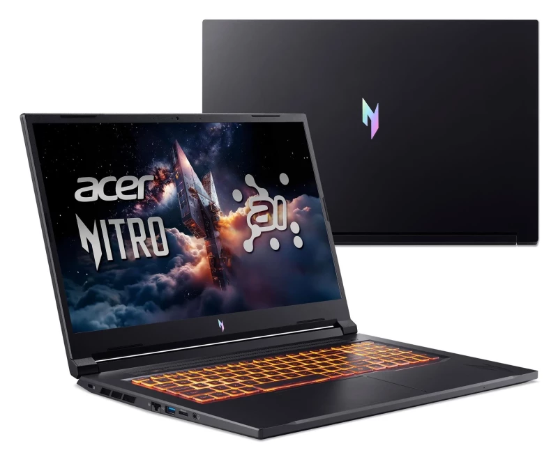 Acer Nitro V 17 AI Ryzen 5-240/16GB/512/Win11 RTX5060 (ANV17-41 || NH.QYUEP.002) - Изображение 4