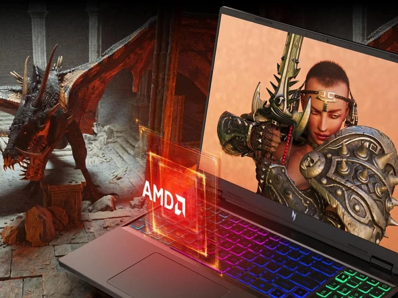 Acer Nitro 16 Ryzen 5-8645HS/64GB/1TB+2TB/Win11 RTX4050 180Hz (AN16-42 || NH.QPJEP.005) - Изображение 9