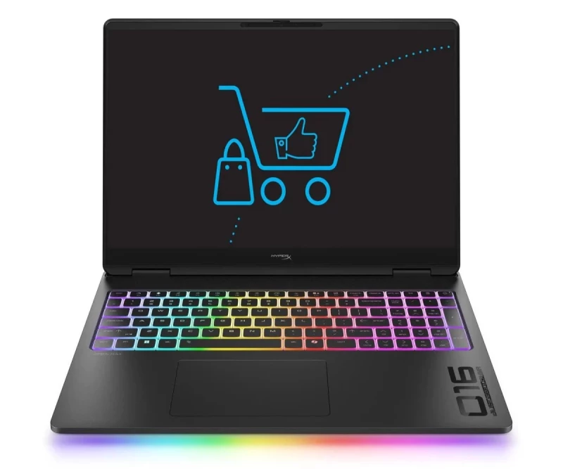 HyperX OMEN 16 MAX Ryzen AI 7-450/32GB/1TB RTX5070Ti OLED 165Hz (16-ak1005nwx (D91NJEA))