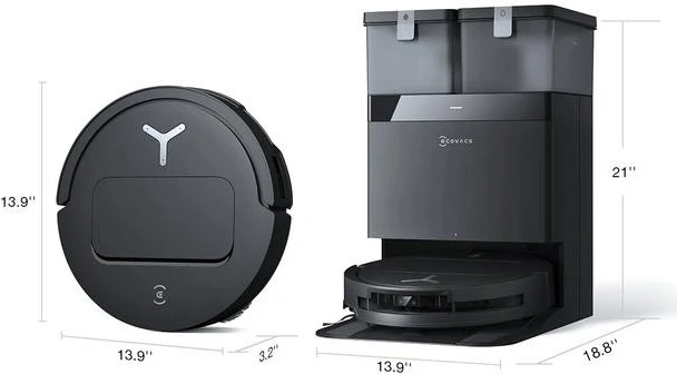 Робот-пылесос с влажной уборкой ECOVACS Deebot T50 Pro Omni Gen2 Black - Изображение 1