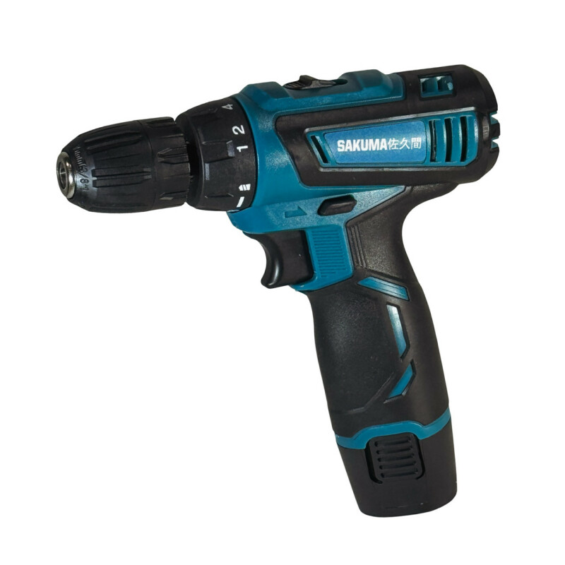Безщеточный  аккумуляторный шуруповерт SAKUMA BLUE CDC212B SET12В  34Нм  набор 23 ед  зарядное и 2 аккумулятора по 1,5ач - Зображення 3