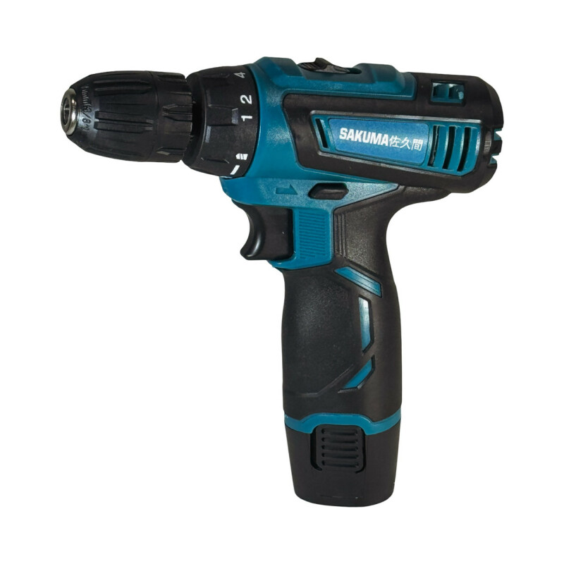 Безщеточный  аккумуляторный шуруповерт SAKUMA BLUE CDC212B SET12В  34Нм  набор 23 ед  зарядное и 2 аккумулятора по 1,5ач - Зображення 1