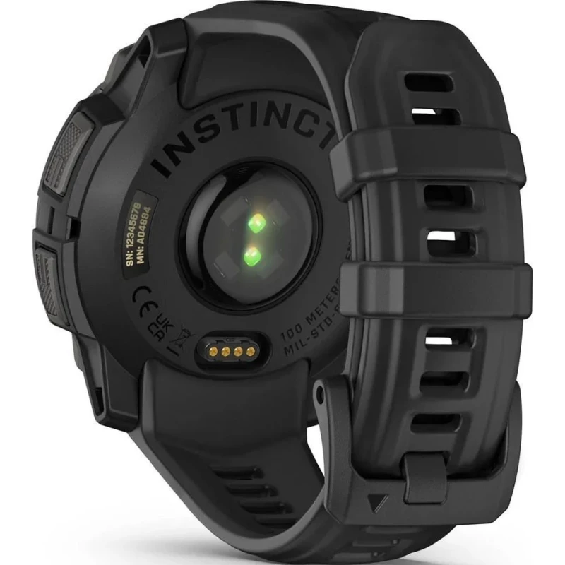 Garmin Instinct 3 45mm AMOLED Black with Black Band (010-02936-00/40) - Изображение 2