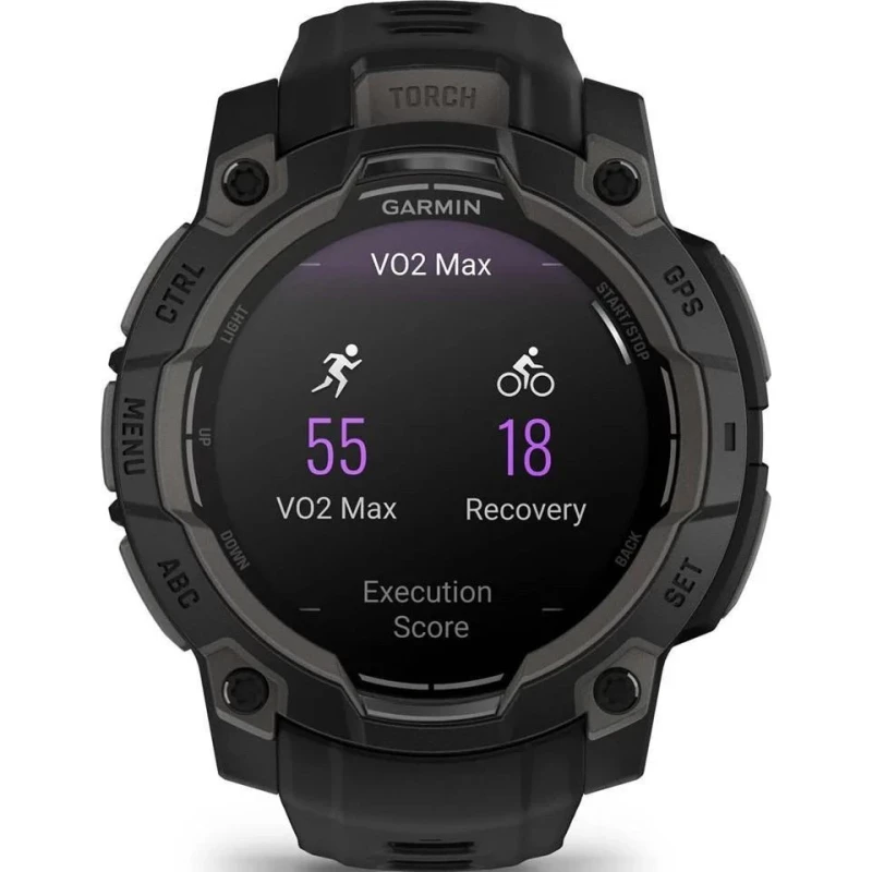 Garmin Instinct 3 45mm AMOLED Black with Black Band (010-02936-00/40) - Изображение 3