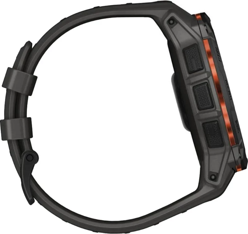 Смарт-часы Garmin Instinct 3 50mm Solar Black with Charcoal Band (010-02935-00) - Изображение 4