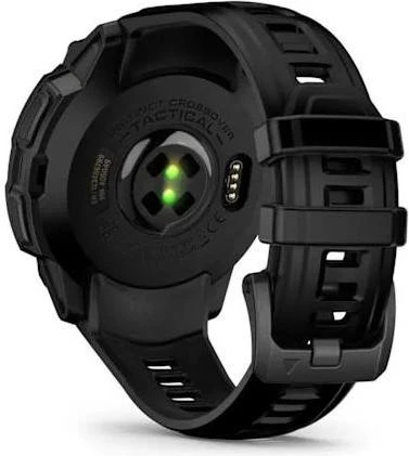 Смарт-часы Garmin Instinct Crossover AMOLED Tactical Edition Black (010-03398-02, 010-03398-42) - Зображення 2