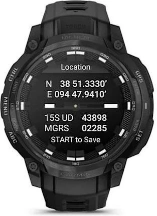 Смарт-часы Garmin Instinct Crossover AMOLED Tactical Edition Black (010-03398-02, 010-03398-42) - Зображення 5