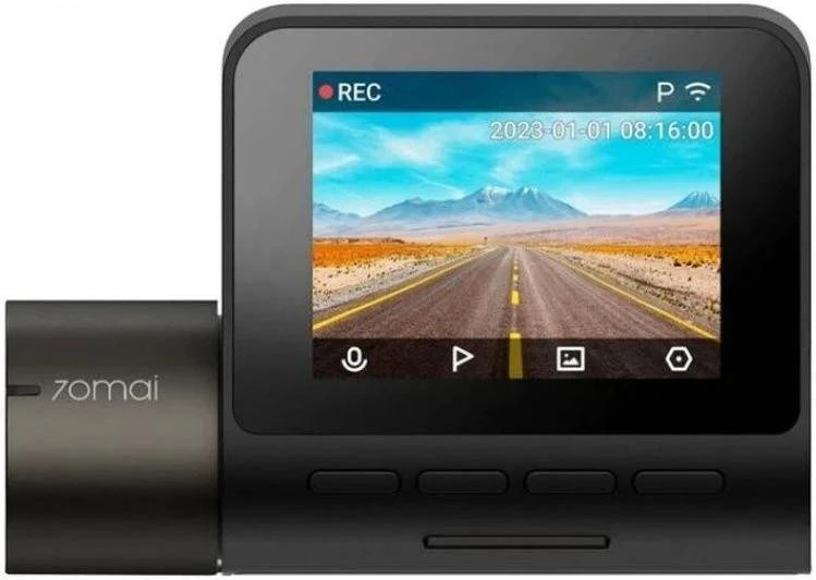 Автомобильный видеорегистратор 70Mai Dash Cam A200 FHD + камера заднего вида Midrive RC11 Type-C Black - Зображення 4