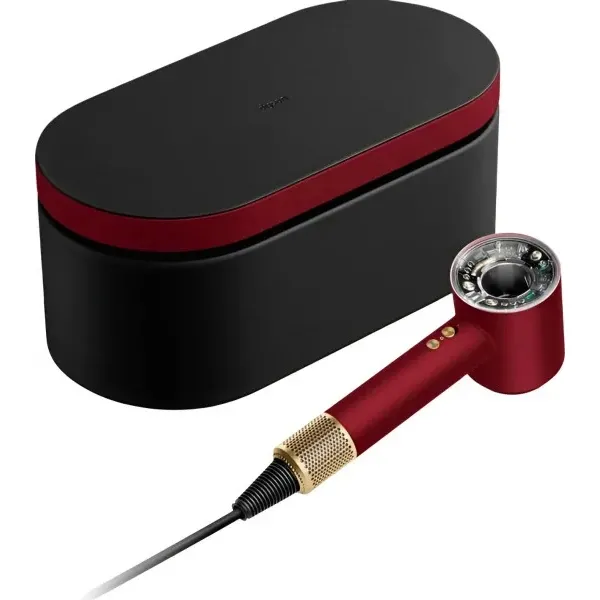 Dyson Supersonic Nural Straight+Wavy Red Velvet/Gold (493117-01) - Изображение 3