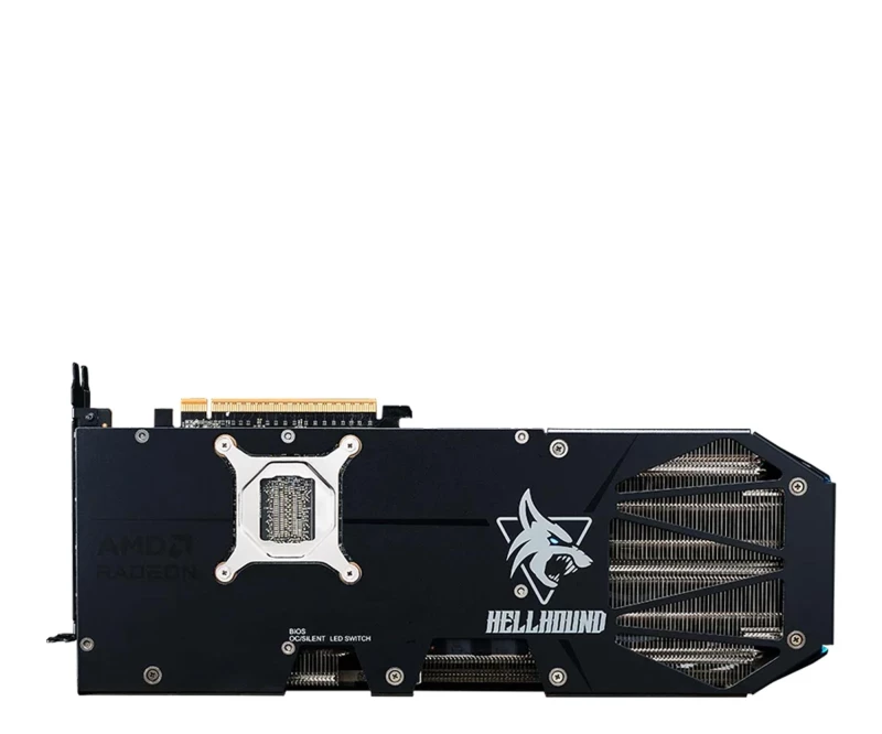 PowerColor Radeon RX 9070 Hellhound 16GB GDDR6 (RX9070 16G-L/OC) EU - Изображение 3