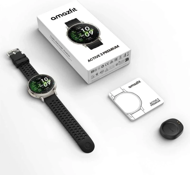 Смарт-часы Amazfit Active 3 Premium Apex Silver (W2559GL1N) - Изображение 6