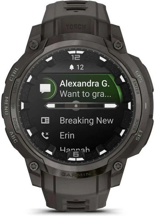 Смарт-часы Garmin Instinct Crossover AMOLED Charcoal (010-03398-00) - Изображение 7