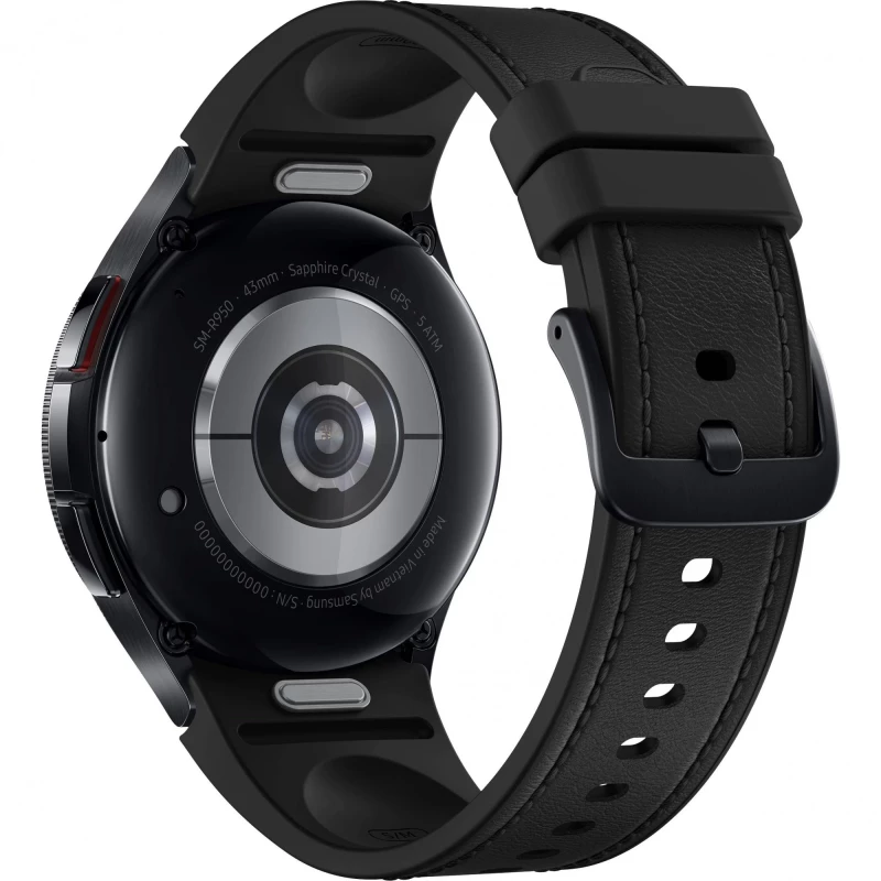 Samsung Galaxy Watch6 Classic 43mm eSIM Black (SM-R955FZKA) - Изображение 1