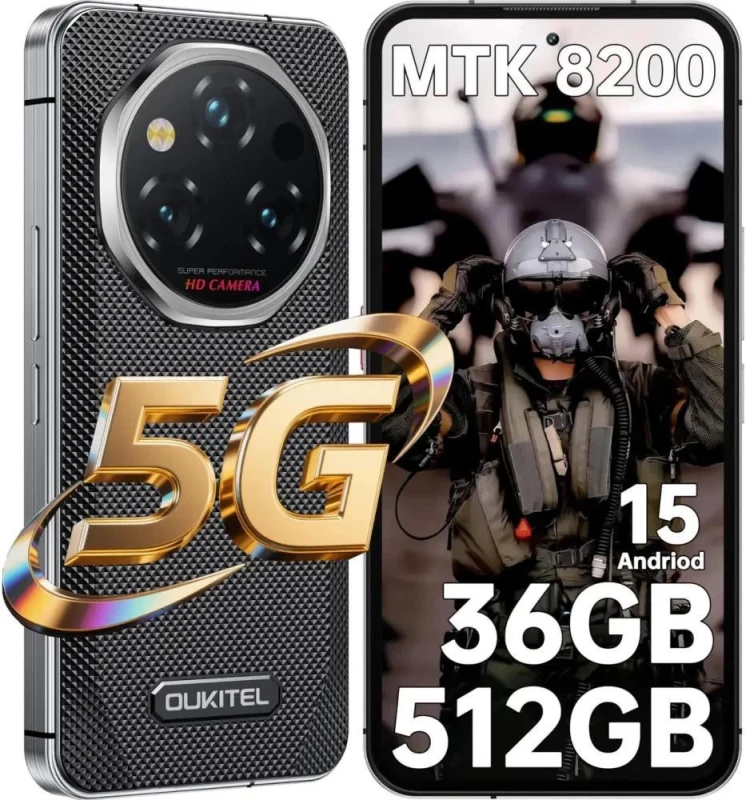 Oukitel WP210 12/512GB Timeles Black - Изображение 1