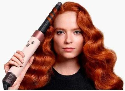 Мультистайлер Dyson Airwrap i.d. HS08 Multi-Styler and Dryer Straight to Wavy Ceramic Apricot/Topaz (257389-01) - Зображення 3