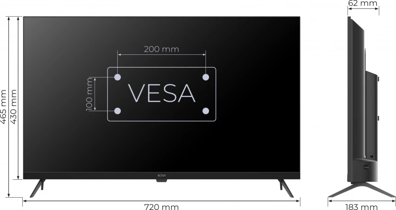 KIVI 32 FHD Prime E5 QLED (32F770QB) (UA) - Зображення 9