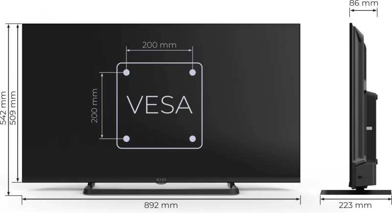 KIVI 40 FHD Optima L5 HDR (40F710QB) (UA) - Зображення 8