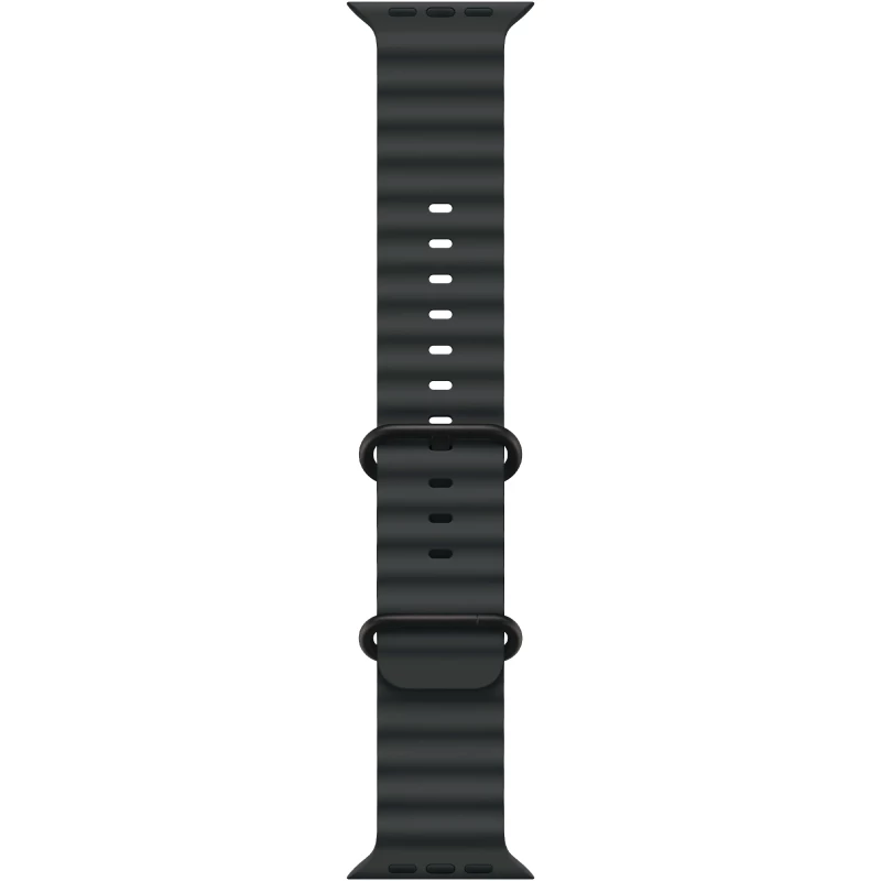 Apple Watch Ultra 2 GPS + Cellular 49mm Black Titanium Case with Black Ocean Band (MYTC3+MYPD3) - Изображение 2