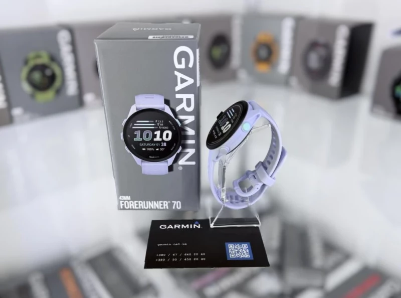 Смарт-часы Garmin Forerunner 70 Cool Lavender (010-04307-03) - Изображение 1