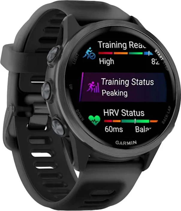 Garmin Forerunner 570 42mm Slate Gray Aluminum w. Translucent Black/Black Band (010-02970-00) - Изображение 1