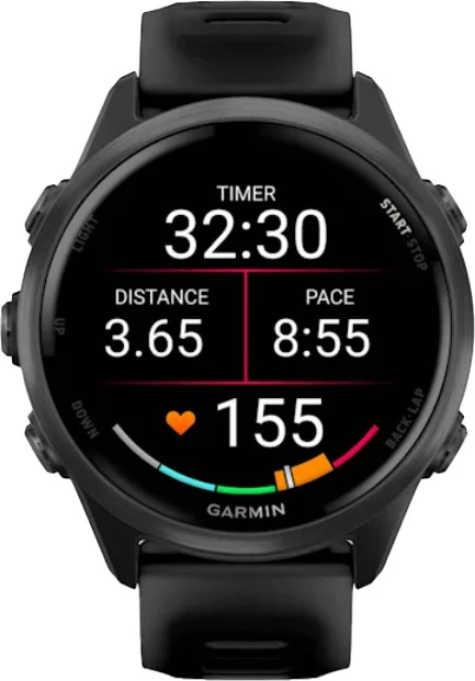 Garmin Forerunner 570 42mm Slate Gray Aluminum w. Translucent Black/Black Band (010-02970-00) - Изображение 4