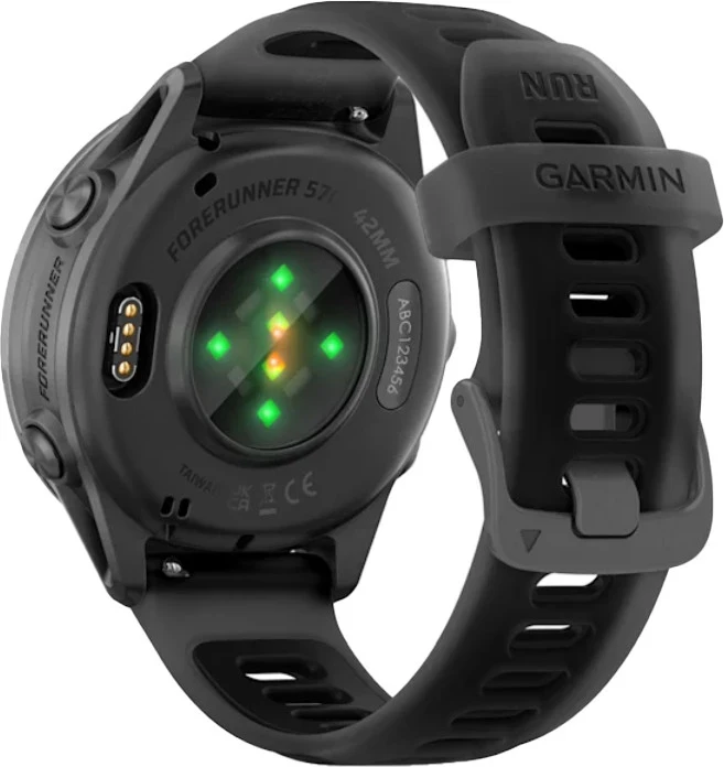 Garmin Forerunner 570 42mm Slate Gray Aluminum w. Translucent Black/Black Band (010-02970-00) - Изображение 6