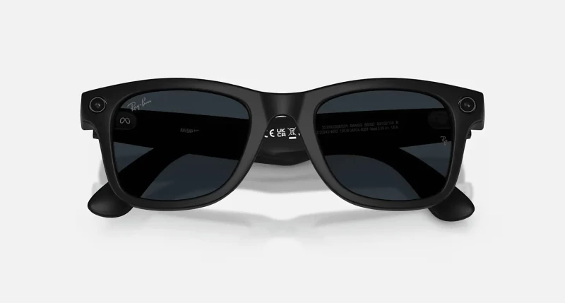Ray-Ban Meta Wayfarer Gen2 Standard Matte Black Frame/Clear to Grey Transitions Lenses (RW4012 601S1Z 50-22) - Изображение 5