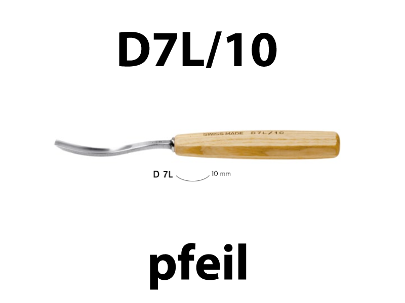 Полукруглая полуклюкарза компактная Pfeil D7L/10 - Изображение 1