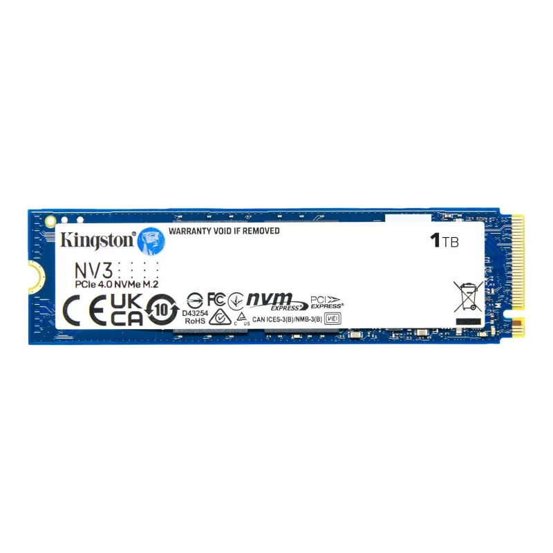 Kingston M.2 1TB PCIe 4.0 NV3 (SNV3S/1000G)