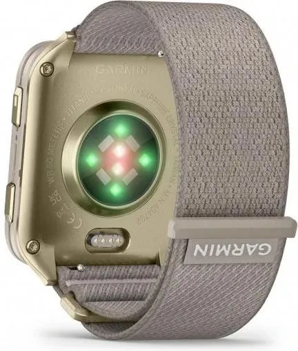Garmin Venu X1 Soft Gold Titanium and French Grey Nylon (010-02980-09) - Зображення 2