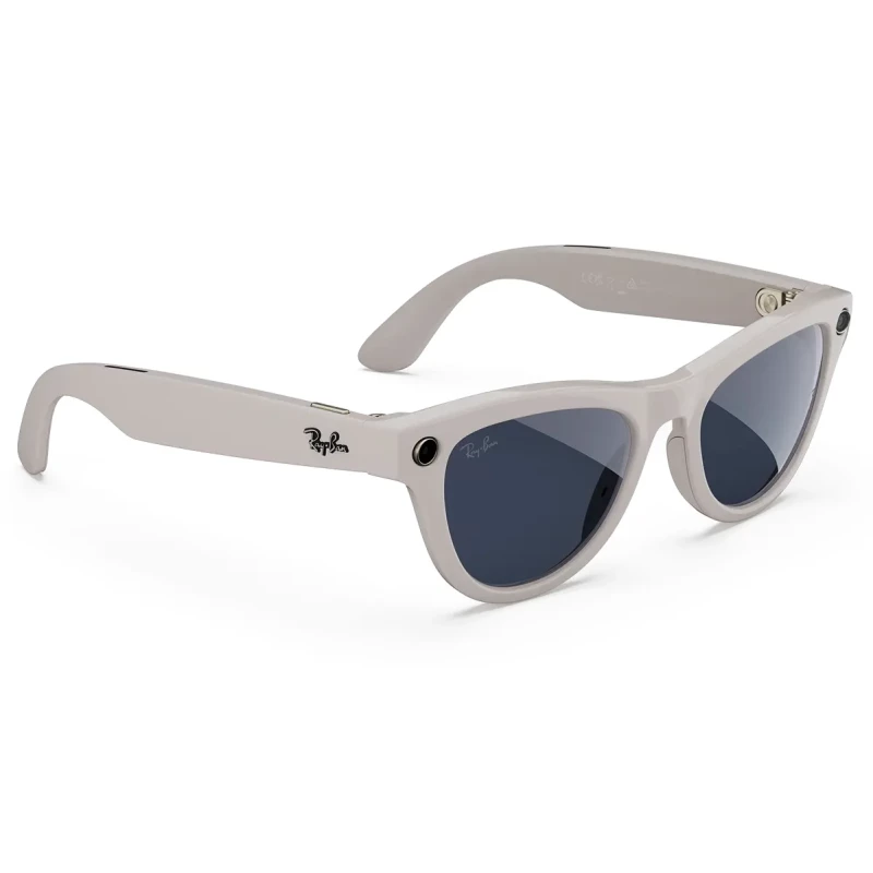 Ray-Ban Meta Skyler Gen2 Stand.Shiny Chalky Gray Frame/Clear to Sapphire Transit.Lenses (RW4014 6700MF 52-20) - Изображение 3