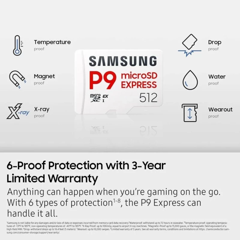 Samsung 512 GB microSDXC P9 Express (MB-MK512T) - Изображение 6