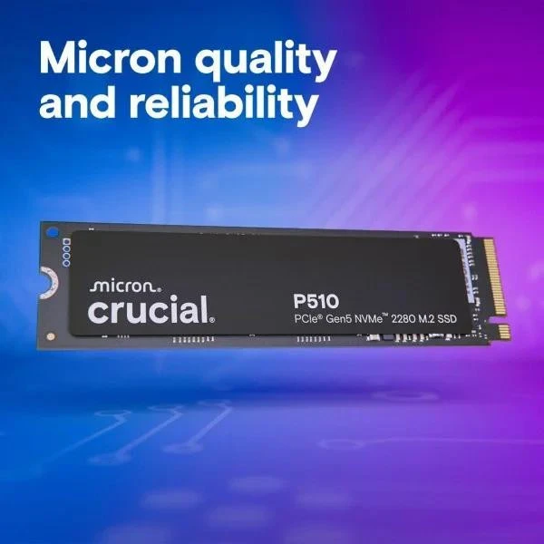 Crucial P510 1 TB (CT1000P510SSD8) - Зображення 5