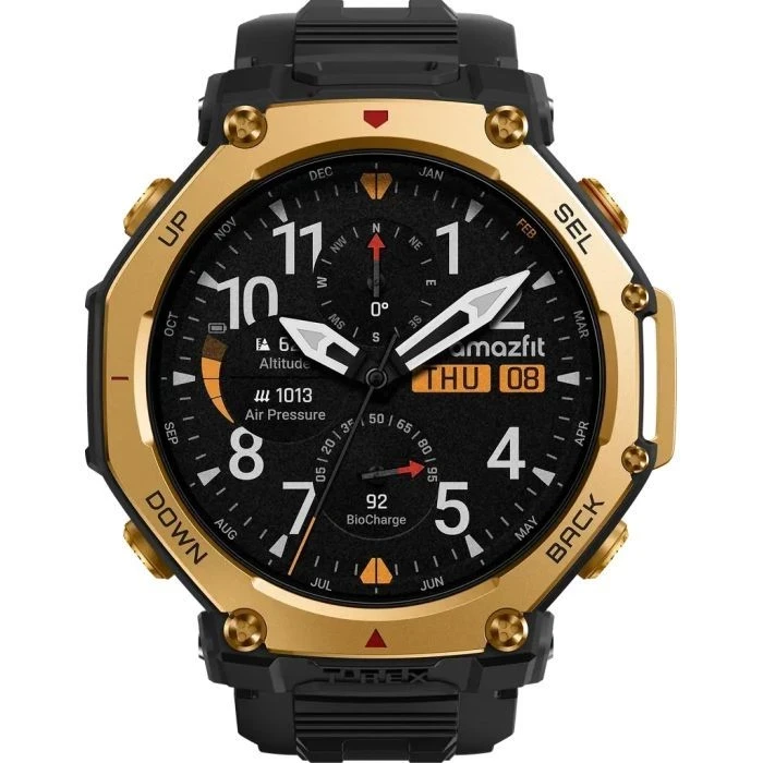 Смарт-часы Amazfit T-Rex 3 Pro 48mm W2444OV5N Black Gold (1170957) (UA) - Зображення 1