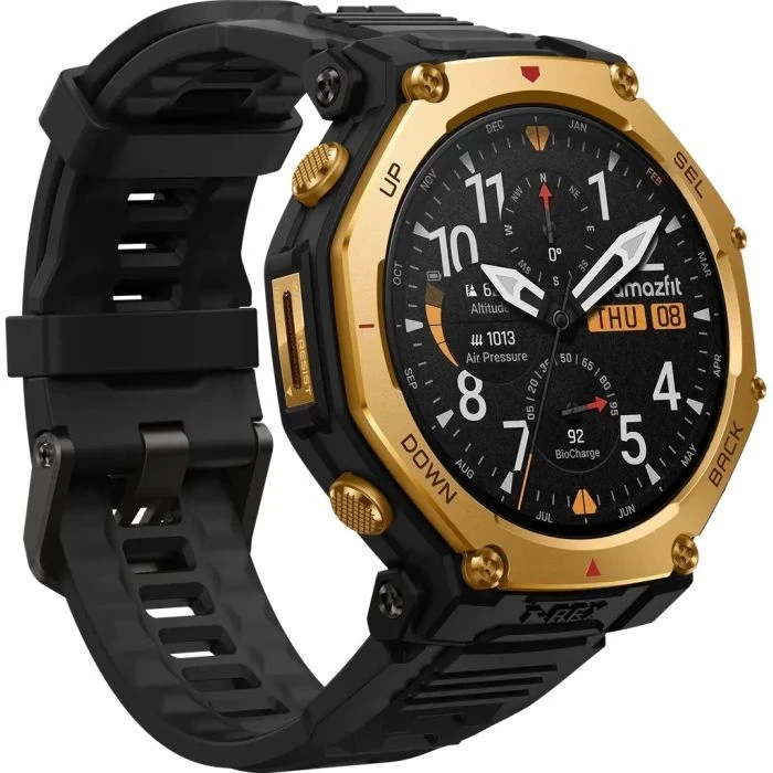 Смарт-часы Amazfit T-Rex 3 Pro 48mm W2444OV5N Black Gold (1170957) (UA) - Зображення 2