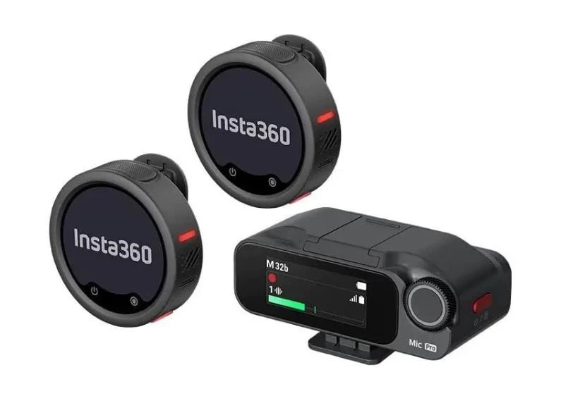 Микрофонная радиосистема для смартфона Insta360 Mic Pro (1TX + 1RX) (MIC PRO02-MCB10)