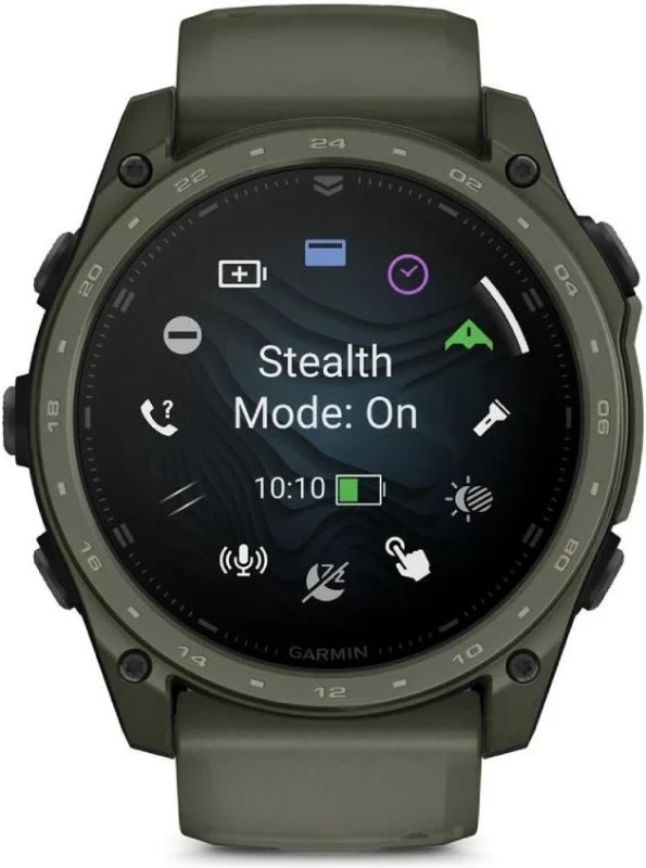 Смарт-часы Garmin tactix 8 - 51 mm AMOLED Cerakote Olive w. Applied Ballistics Ultralight (010-04553-11/10) - Зображення 6