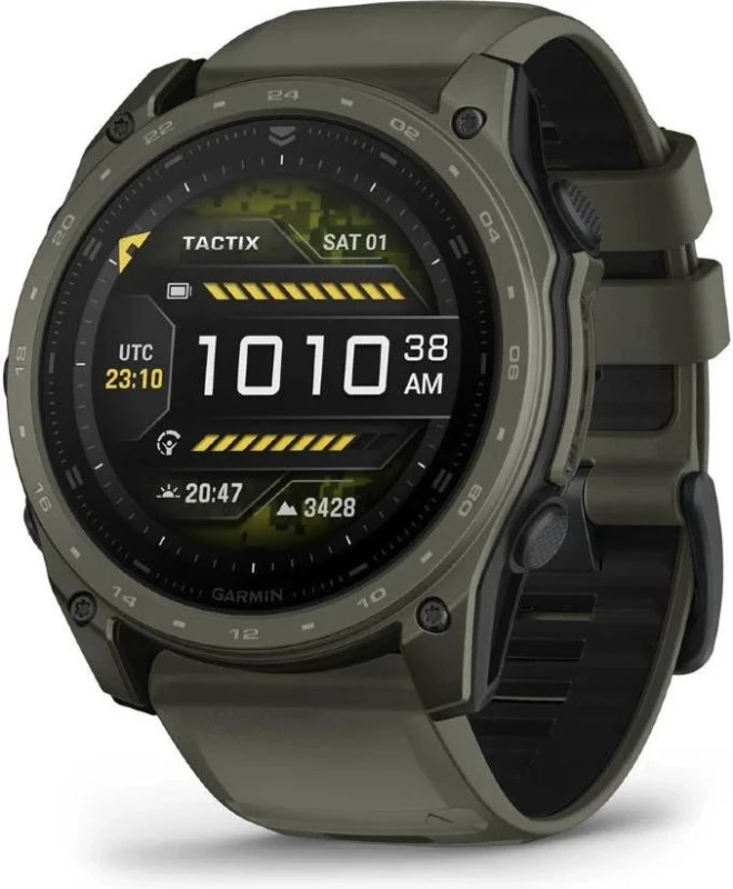 Смарт-часы Garmin tactix 8 - 51 mm AMOLED Cerakote Olive w. Applied Ballistics Ultralight (010-04553-11/10)
