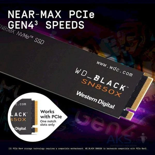 WD Black SN850X 4 TB (WDS400T2X0E) - Изображение 3
