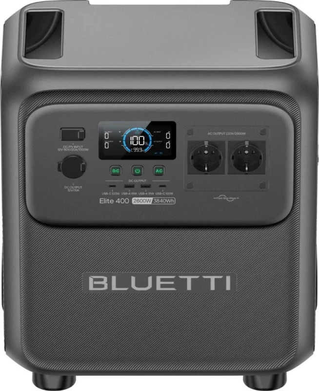 Зарядная станция BLUETTI Elite 400 (P-EL400-EU-GY-BL-010) - Зображення 3